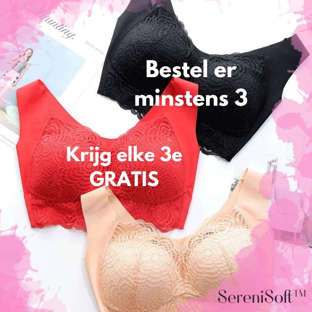 SereniSoft™ Original Bh - Lift en Stabiliseert Zonder Beugel | Nu 2+1 Gratis - HeimDeals.be