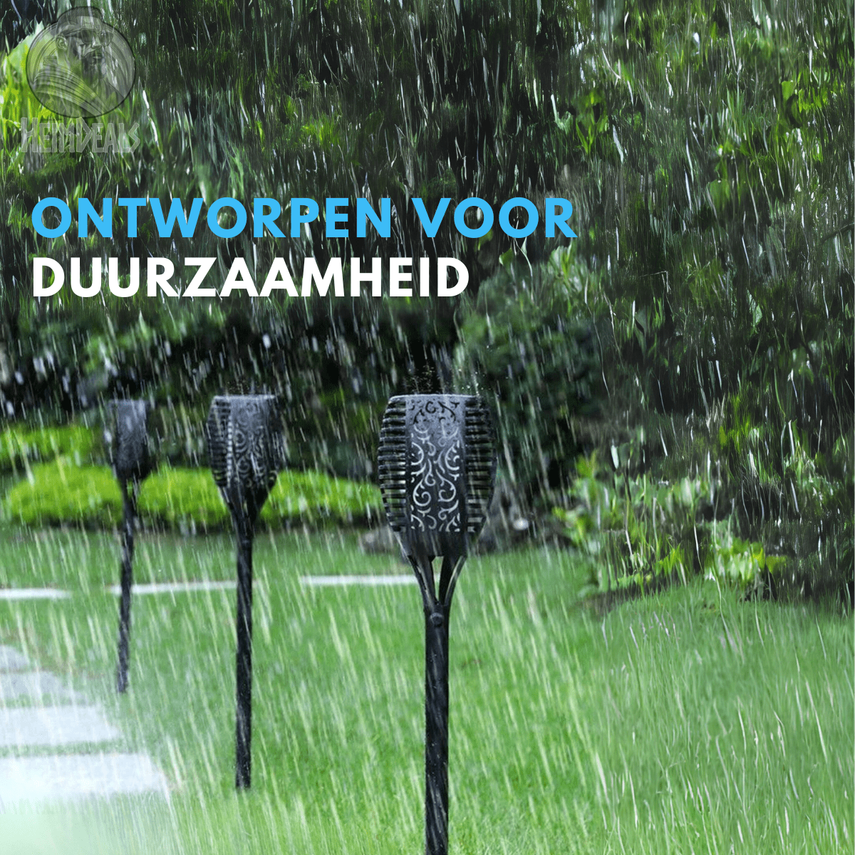 GalacticGlow™ Solar Tuinfakkel – Betoverende Tuinverlichting voor Buiten