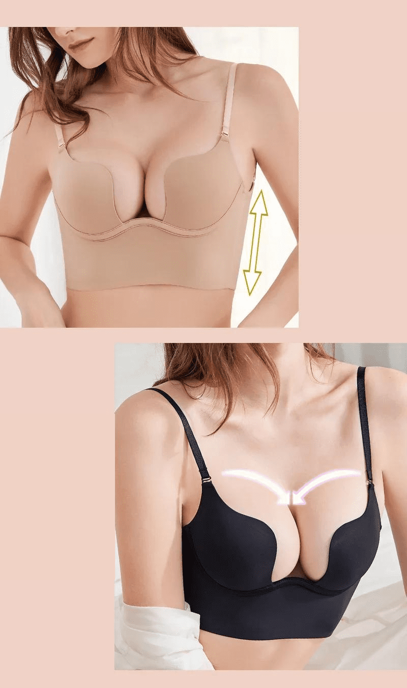 SereniSoft™ Ivy - Onzichtbare BH Met Lage Uitsnijding - HeimDeals.be