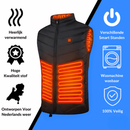 NordicHeat™ - Revolutionaire Verwarmde Unisex Jas - HeimDeals.be