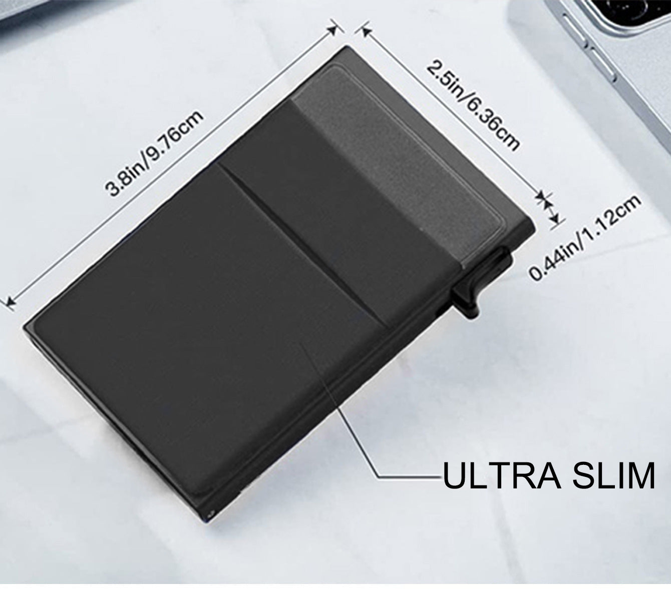 Slimme RFID Kaartenhouder - Compact, Veilig & Stijlvol