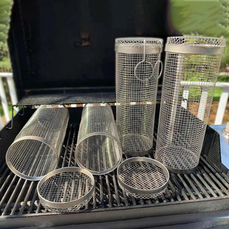 HeimGrill Pro Duo: Dé Grilmand voor Perfect Gegrilde BBQ Groenten - HeimDeals.be
