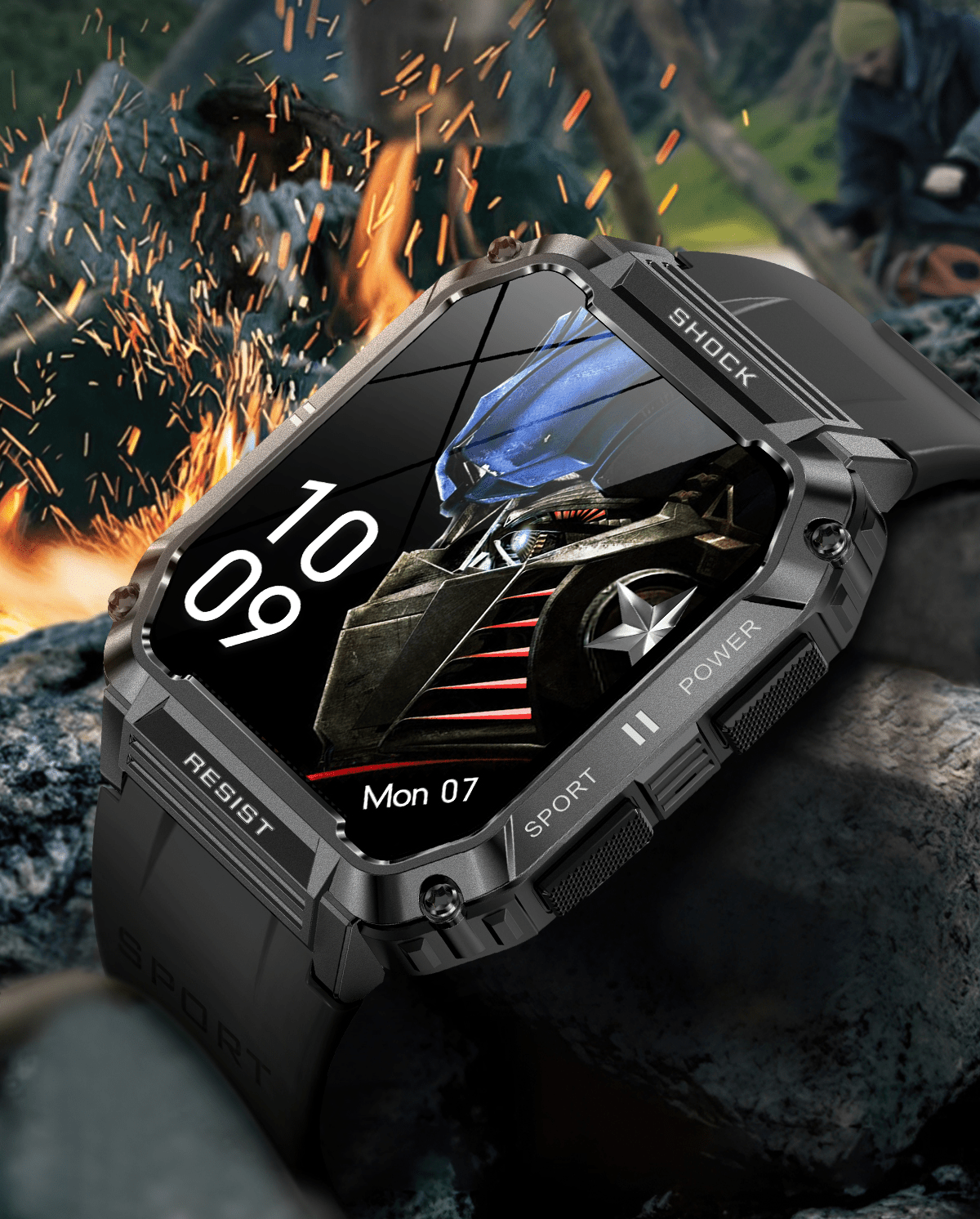 VitalGuard | HeimFit Pro Watch - HeimDeals.be Smartwatch