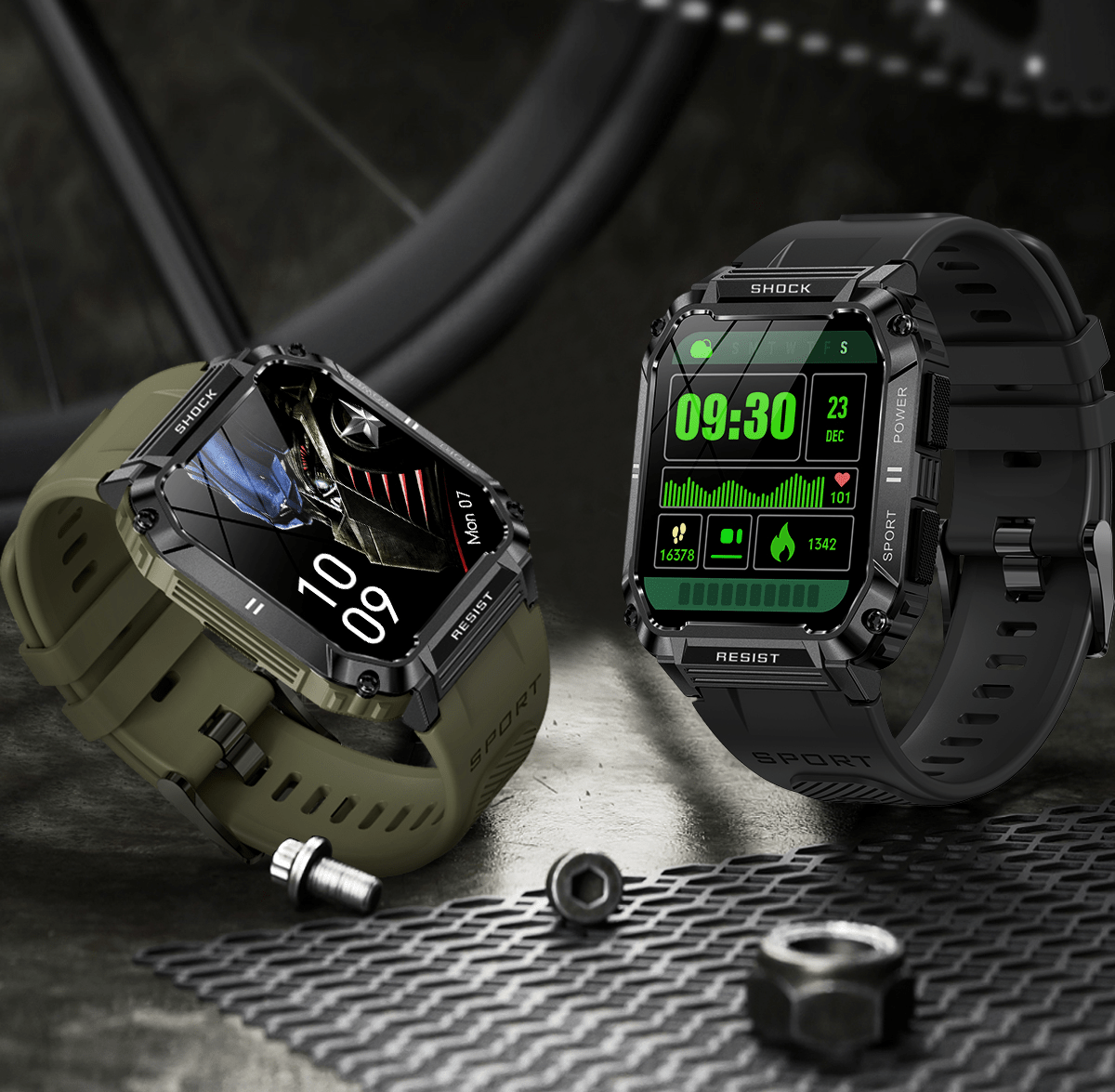 VitalGuard | HeimFit Pro Watch - HeimDeals.be Smartwatch