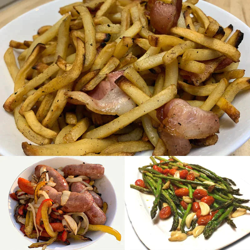 HeimGrill Pro Duo: Dé Grilmand voor Perfect Gegrilde BBQ Groenten - HeimDeals.be