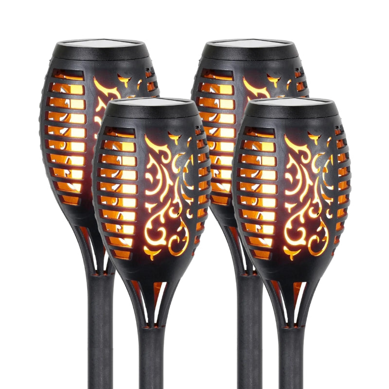 GalacticGlow™ Solar Tuinfakkel – Betoverende Tuinverlichting voor Buiten - MIVANDO