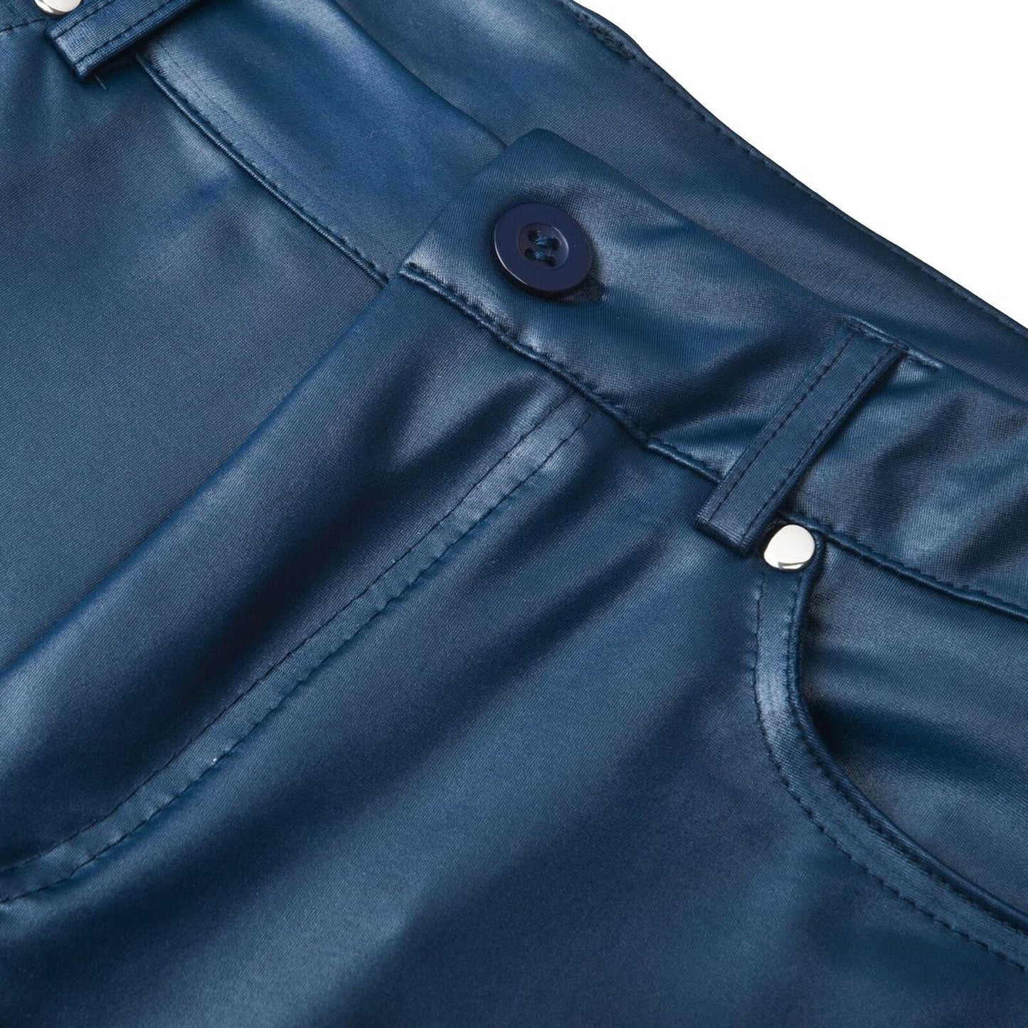HeimÉlégance™ | Pantalon extensible en cuir de luxe