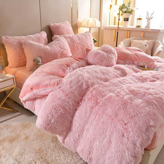 HeimDream Luxe Ensemble™ | Complete 5-delige Fleece Beddenset + Bonus Hartkussen