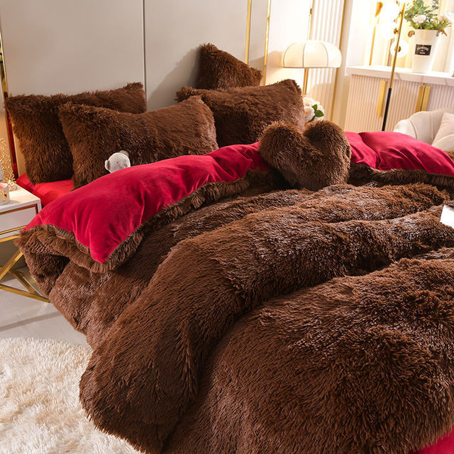HeimDream Luxe Ensemble™ | Complete 5-delige Fleece Beddenset + Bonus Hartkussen