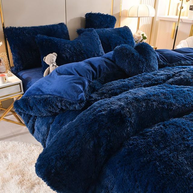 HeimDream Luxe Ensemble™ | Complete 5-delige Fleece Beddenset + Bonus Hartkussen - HeimDeals.be
