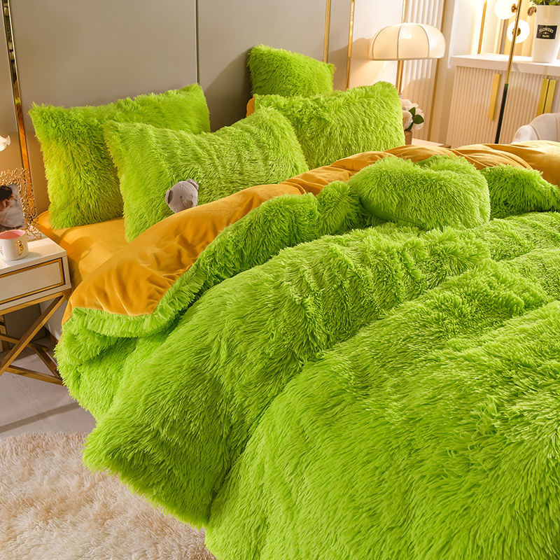 HeimDream Luxe Ensemble™ | Complete 5-delige Fleece Beddenset + Bonus Hartkussen - HeimDeals.be