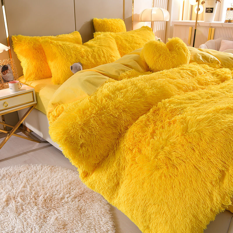 HeimDream Luxe Ensemble™ | Complete 5-delige Fleece Beddenset + Bonus Hartkussen - HeimDeals.be