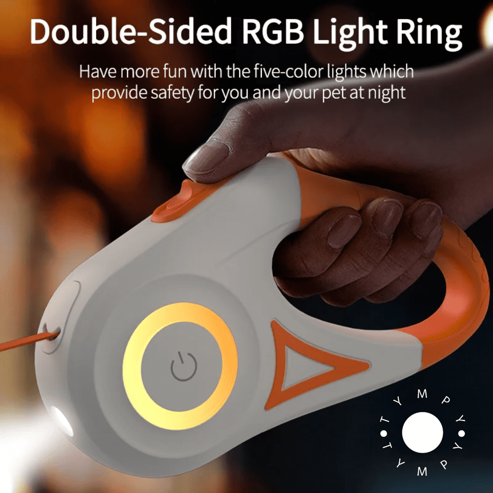 LichtWeg™ | De Verlichtende Hondenriem voor Veilige Wandelingen - HeimDeals.be 0