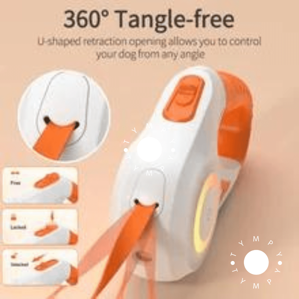 LichtWeg™ | De Verlichtende Hondenriem voor Veilige Wandelingen - HeimDeals.be 0