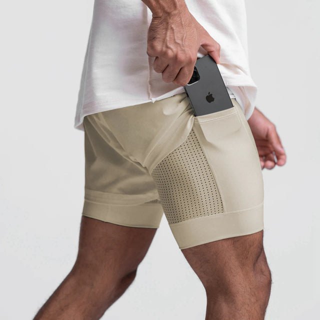 HeimFlex™ - Heren Dynamische Trainingshort - HeimDeals.be