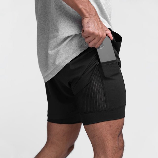 HeimFlex™ - Heren Dynamische Trainingshort - HeimDeals.be
