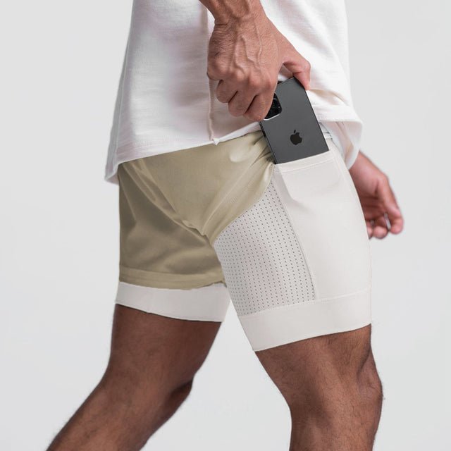 HeimFlex™ - Heren Dynamische Trainingshort - HeimDeals.be