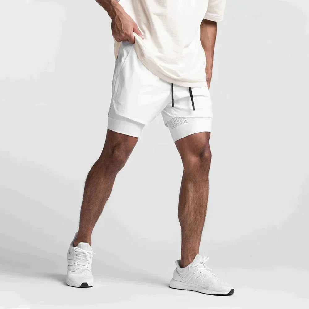 HeimFlex™ - Heren Dynamische Trainingshort - HeimDeals.be
