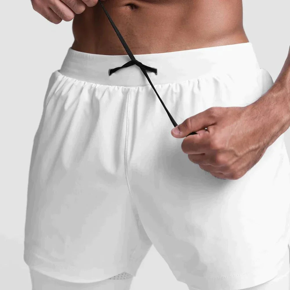 HeimFlex™ - Heren Dynamische Trainingshort - HeimDeals.be