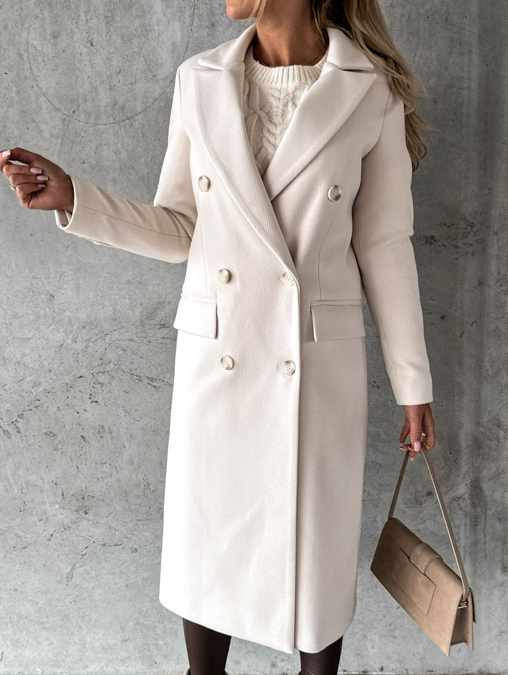 HeimWarmth Elegance Coat - Jouw Winterse Elegante Metgezel - HeimDeals.be