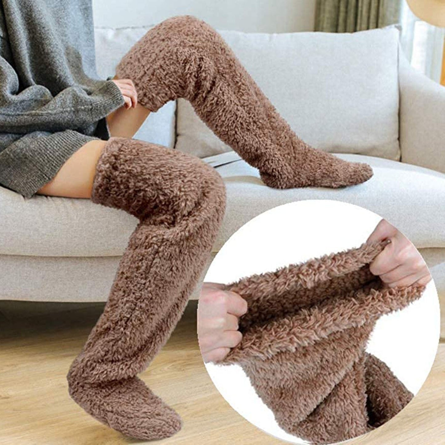 HeimWarmth™ CozyToes - Teddy Troostsokken - HeimDeals.be