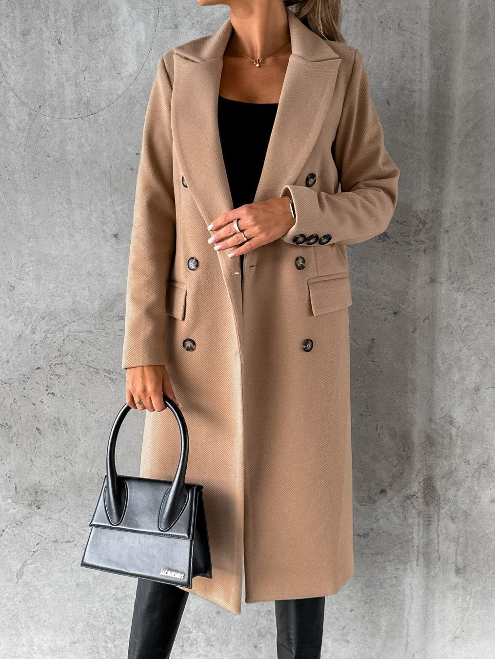 HeimWarmth Elegance Coat - Jouw Winterse Elegante Metgezel - HeimDeals.be