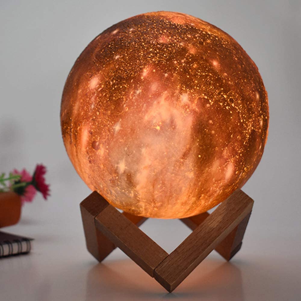 Heimdall’s Maan Lamp met 16 LED-kleuren - HeimDeals.be
