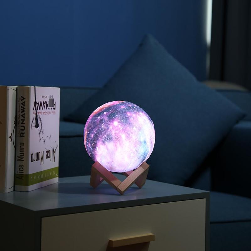 Heimdall’s Maan Lamp met 16 LED-kleuren - HeimDeals.be
