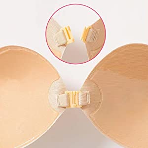 SereniSoft™ Sensi - Push-Up Strapless Onzichtbare Plakbeha - HeimDeals.be 