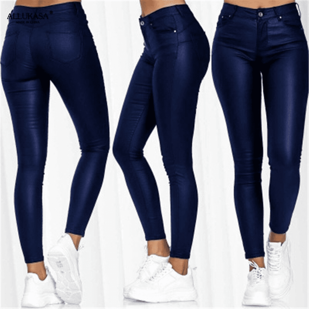 HeimElegance™ | Luxe Leren Stretch Broek
